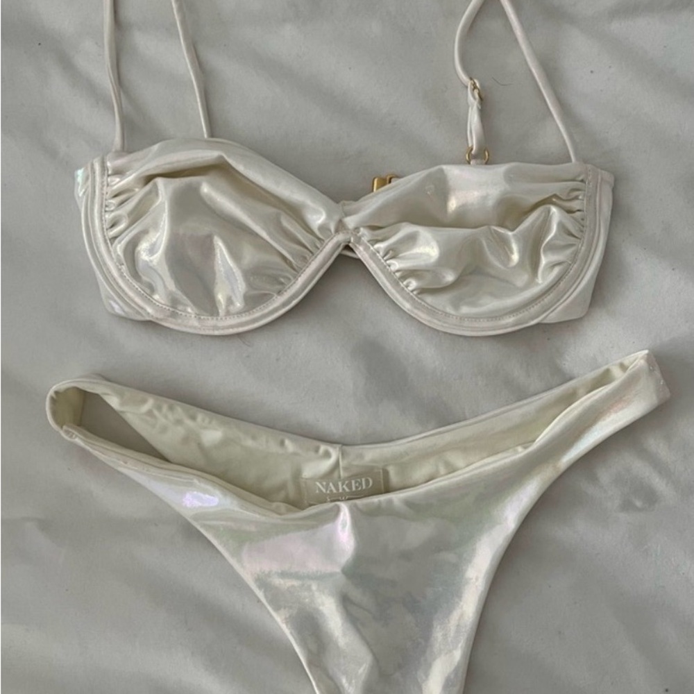 Naked Swim Iridescent Bikini Set
